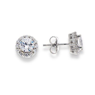 Orecchini Domar Gioielli Donna Orecchino argento 925 in Argento Cubic Zirconia EZB081729 - EZB081729